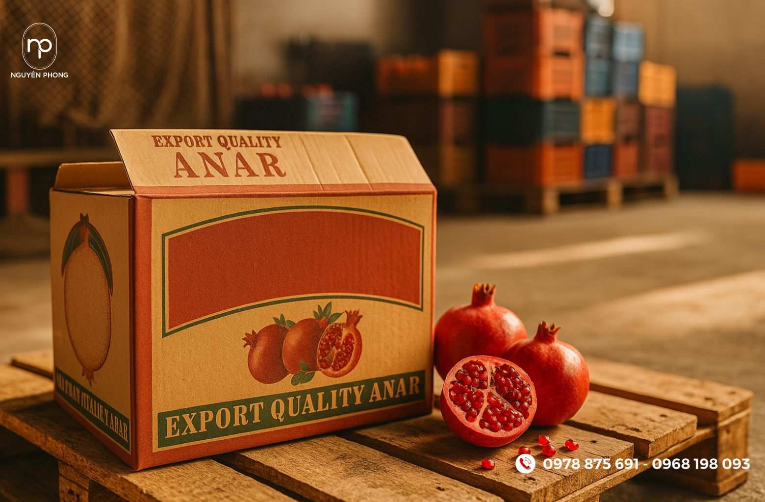 Thùng carton sóng 2 mặt nâu